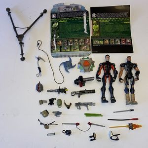 Gi Joe Sigma Six 6 action figure 8” Cobra Saboteur Firefly Demolitions Accessory